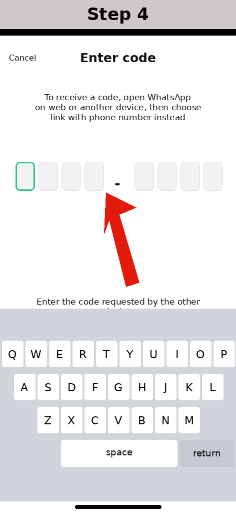 Step 4: identity verification